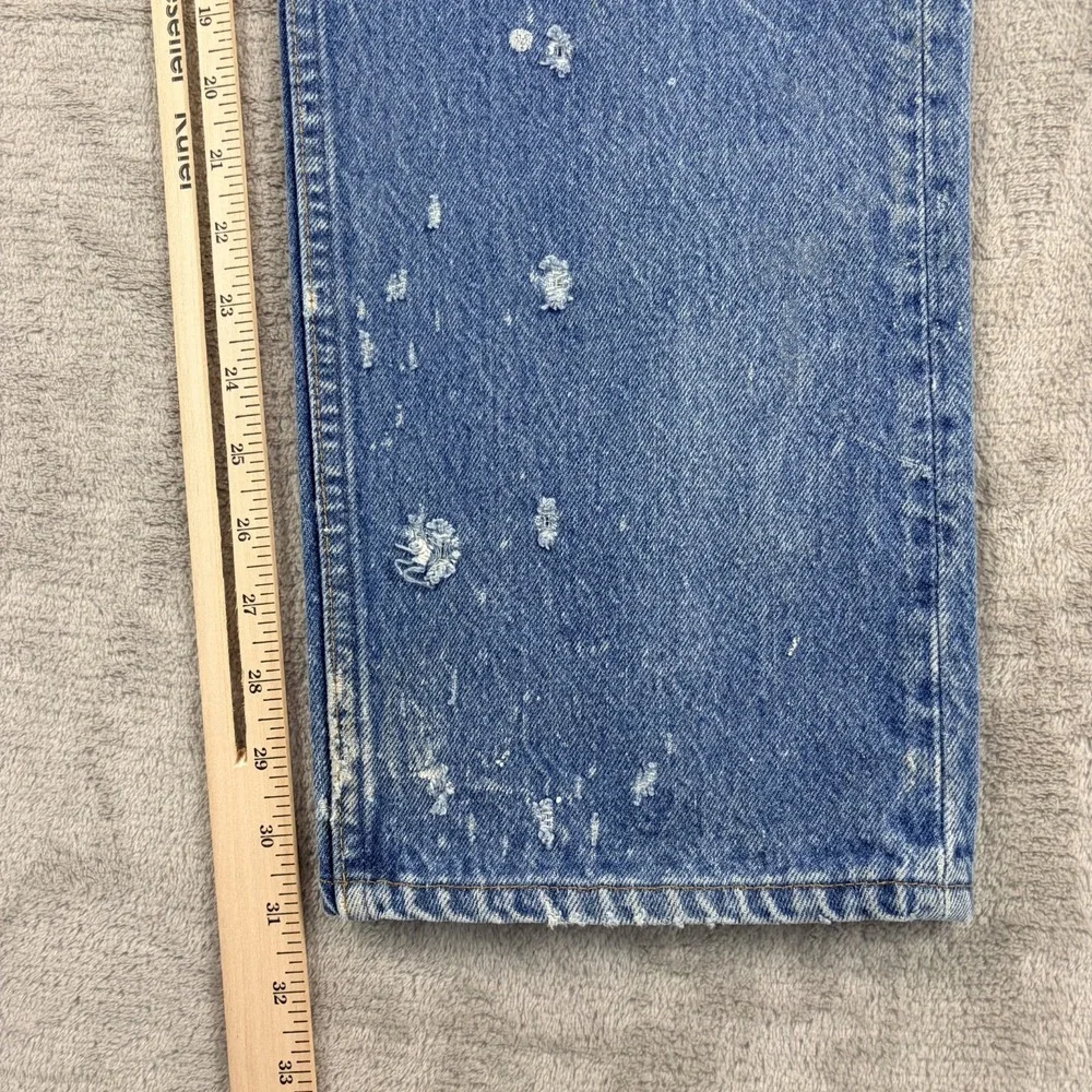 Vintage Levis 501xx Jeans Men 36x34 (Fits 34x31) Distressed Paint Made in USA
